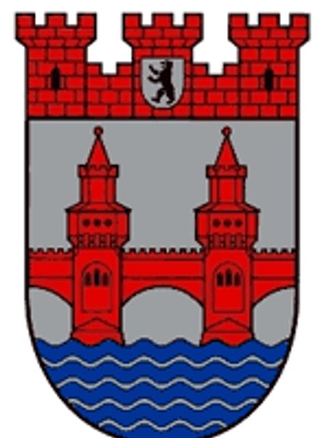 Wappen des Bezirkes Friedrichshain-Kreuzberg