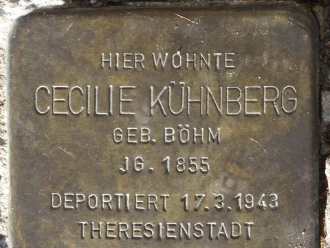 Stolperstein Cecilie Kühnberg