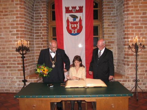 Konrad Birkholz, Petra Strobl und Jürgen Vogt (von links nach rechts)