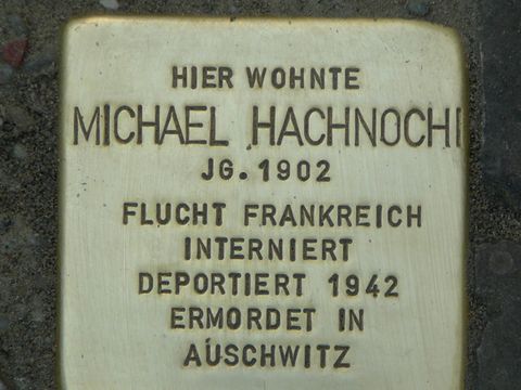 Stolperstein für Michael Hachnochi