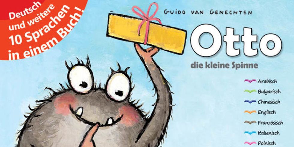 Buchcover von dem Kinderbuch: Otto, die kleine Spinne