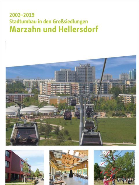 Titelbild der Broschüre 15 Jahre Stadtumbau Marzahn-Hellersdorf