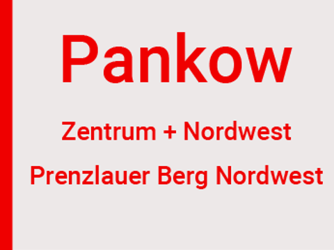Region Pankow Zentrum + Nordwest