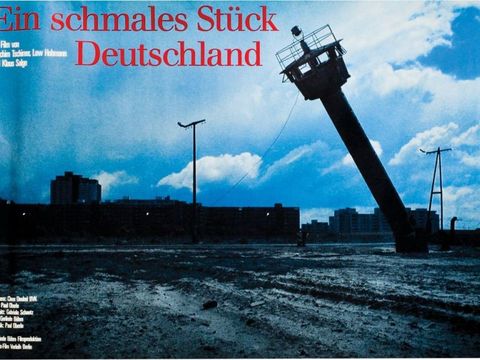 Filmplakat: "Ein schmales Stück Deutschland"