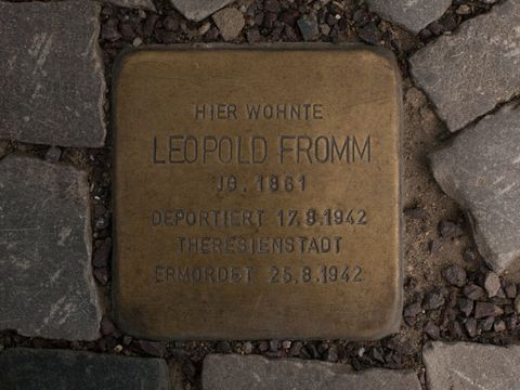 Stolperstein Leopold Fromm