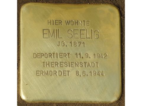 Stolperstein für Emil Seelig 