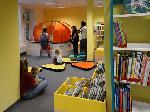 Kinderbereich der Janusz-Korczak-Bibliothek