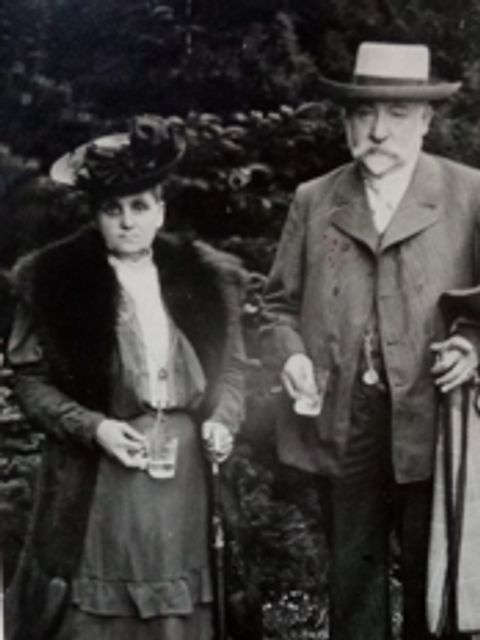 Bildvergrößerung: Sarah und Isaak Kowalski 1905 in Tilsit.