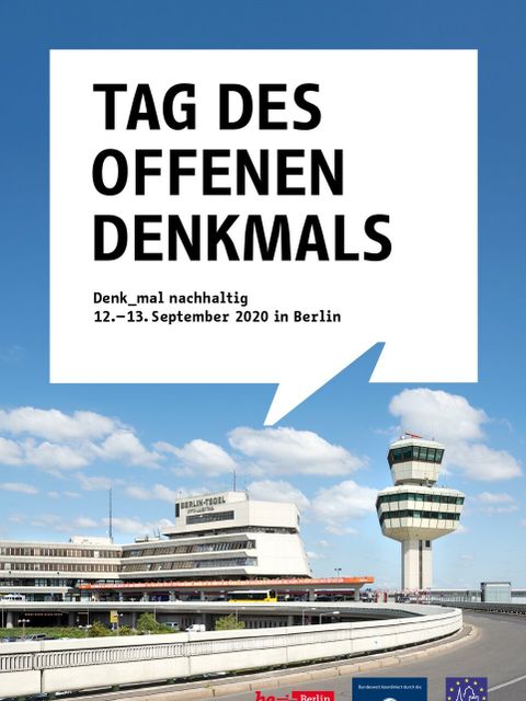 Umschlag des Programmheftes für den Tag des offenen Denkmals in Berlin 2020