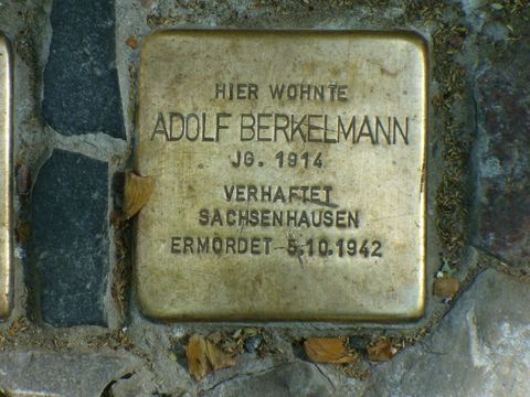 Stolperstein Adolf Berkelmann