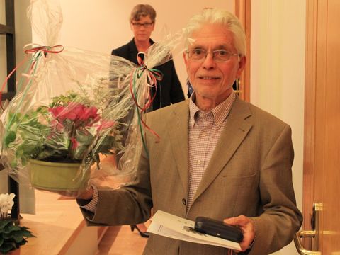 Bildvergrößerung: Verleihung einer Bürgermedaille am 19.10.2017 an Winfried Bruder