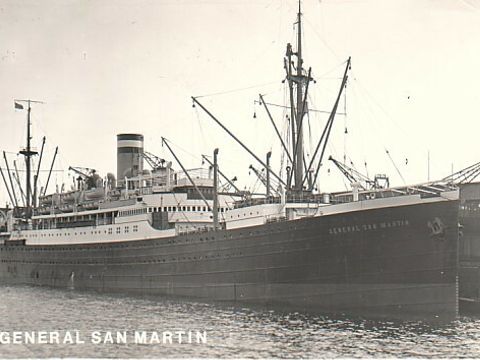 Der Dampfer „General San Martin“ | The steamer the “General San Martin”
