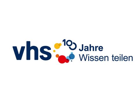 VHS Logo 100 Jahre Wissen teilen