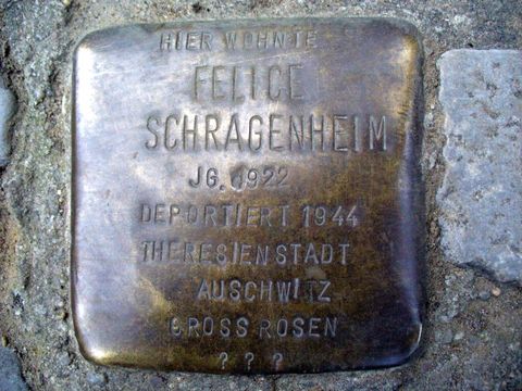 Stolperstein für Felice Schragenheim