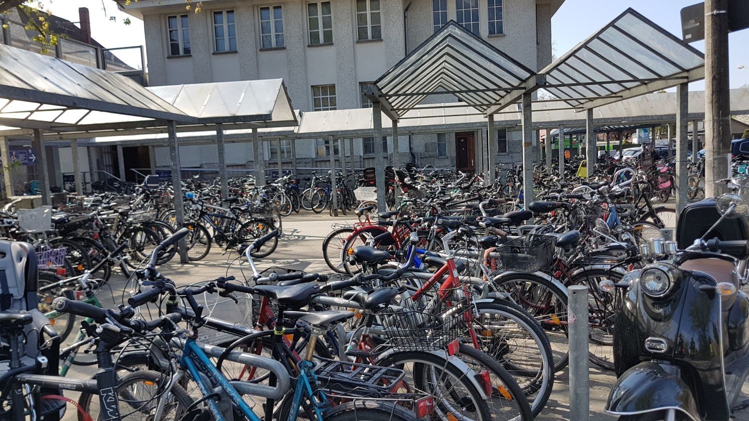 Zukünftig wird es am S-Bahnhof Blankenburg mehr Fahrradstellplätze geben