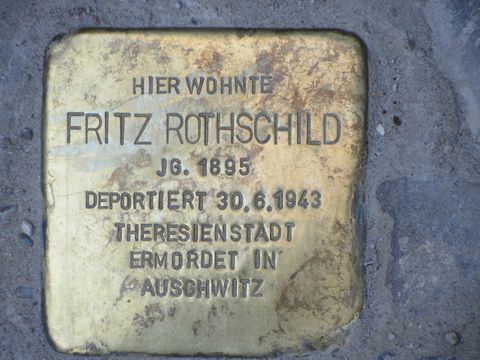 Stolperstein Fritz Rothschild