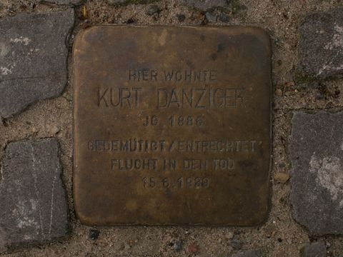 Stolperstein Kurt Danziger