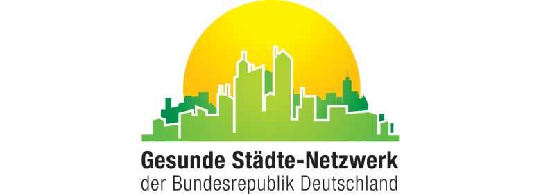 Logo des Gesunde Städte-Netzwerks der Bundesrepublik Deutschland