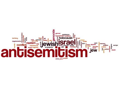 Antisemitismus-Wortwolke