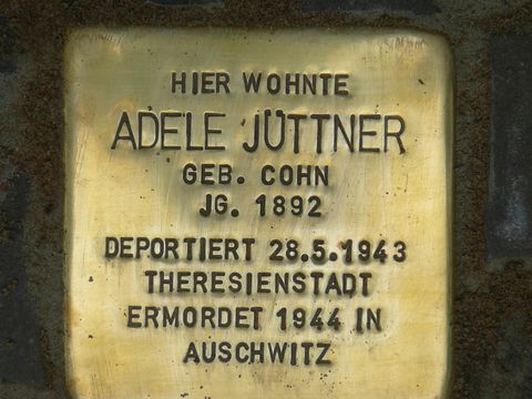 Stolperstein für Adele Jüttner