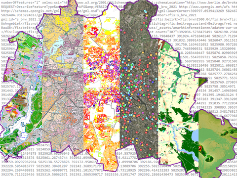 Startbild Geoportal - Daten und Dienste