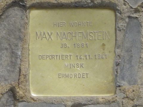 Stolperstein für Max Nachemstein
