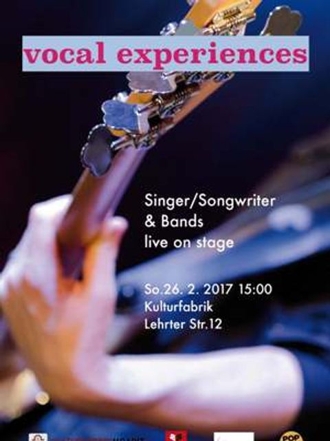 Plakat Vocal Experiences