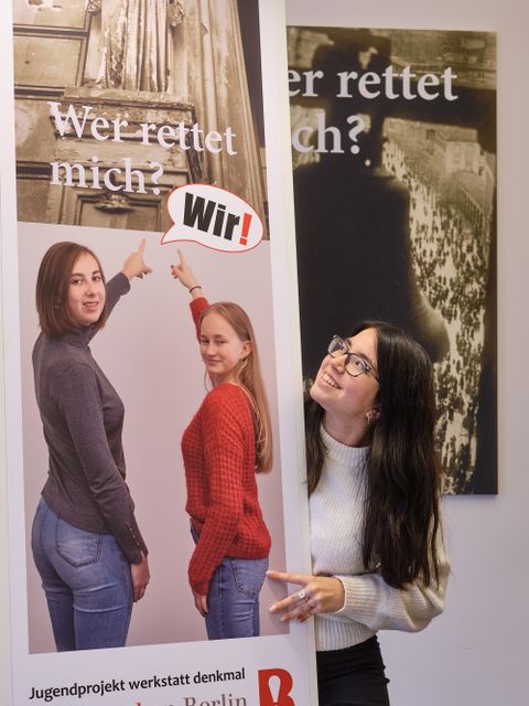 werkstatt denkmal: Jugendprojekt "Wer rettet Berlin?"