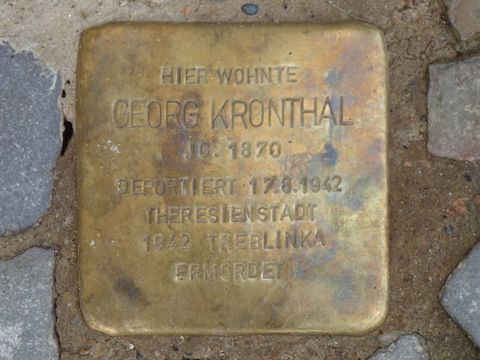 Stolperstein Georg Kronthal