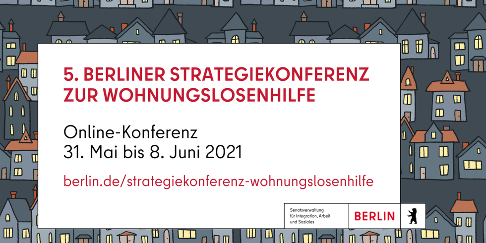 5. Berliner Strategiekonferenz zur Wohnungslosenhilfe