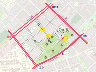 Kiezblock Brüsseler Kiez: Karte zu Hinweis 8