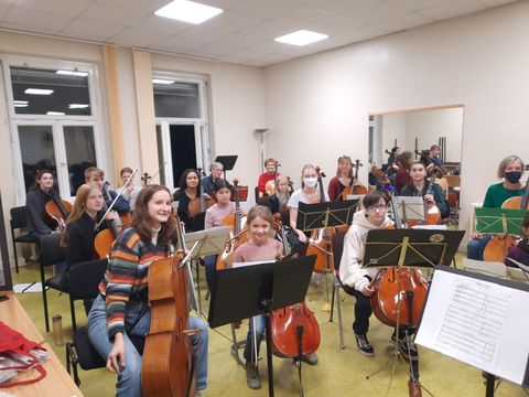 Bildvergrößerung: Cello.Orchester.Berlin