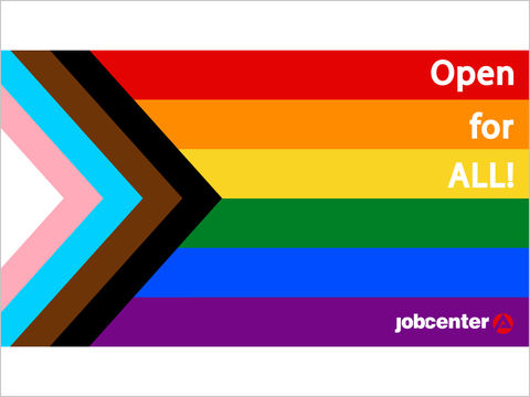 Open for ALL - Pride Month 2023 - Berliner Jobcenter