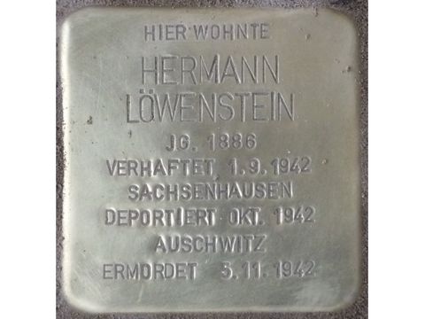 Stolperstein Hermann Löwenstein