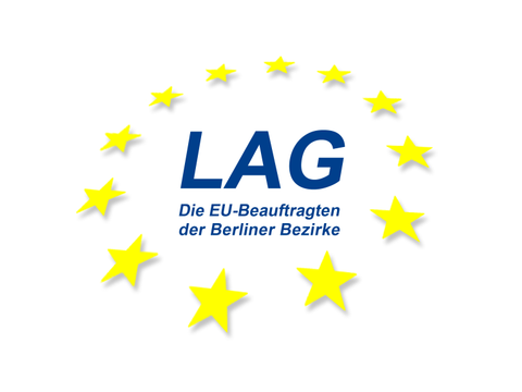 Logo der Landesarbeitsgemeinschaft der bezirklichen EU-Beuaftragten