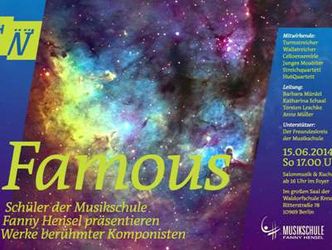 "Famous"-Ensemblekonzert