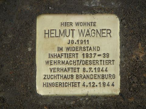 Stolperstein für Helmut Wagner