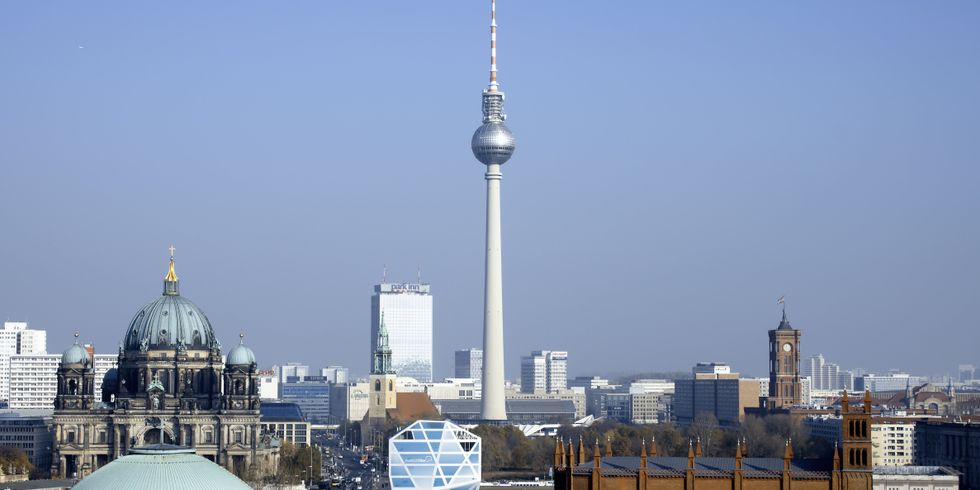 Berlin von oben (mit Fernsehturm)