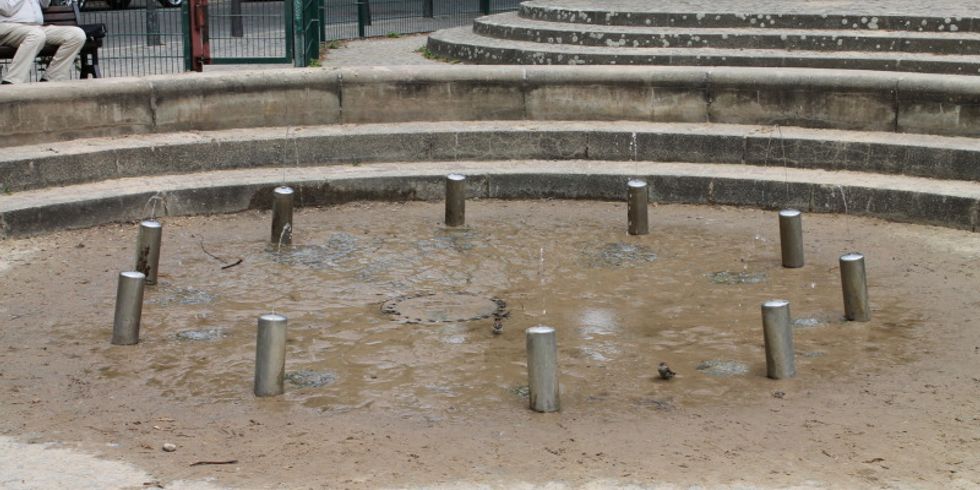 Wasserspielplatz am Stuttgarter Platz