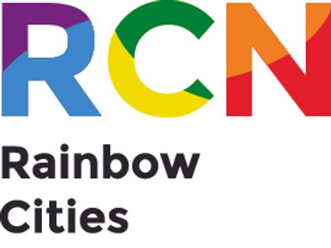 Logo des Rainbow Cities Network