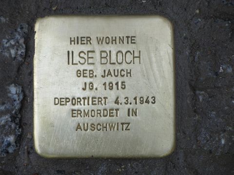 Stolperstein Ilse Bloch