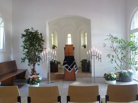 Friedhof Steglitz Kapelle innen 3