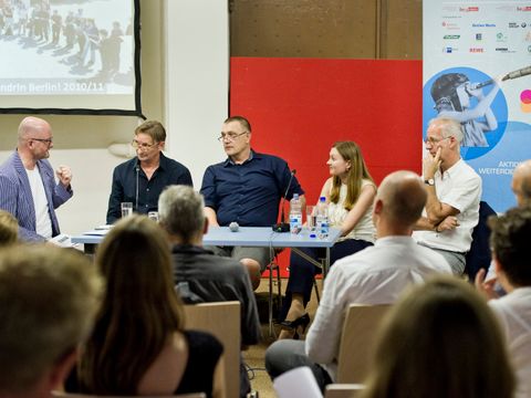 Experten auf dem Podium, Michael Pawlik, Rainer Perske, Sabine Kirschgens und Christian Zech