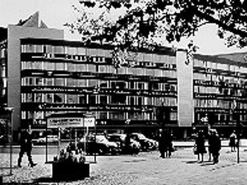 Verwaltungsgebäude der EFHA-Werke, Zustand 1965, Foto: Landesarchiv Berlin