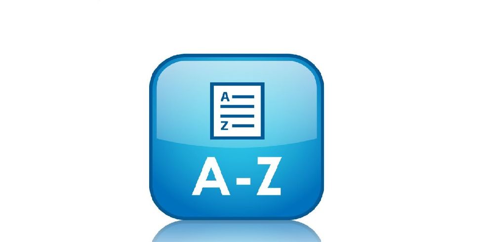 A-Z Liste