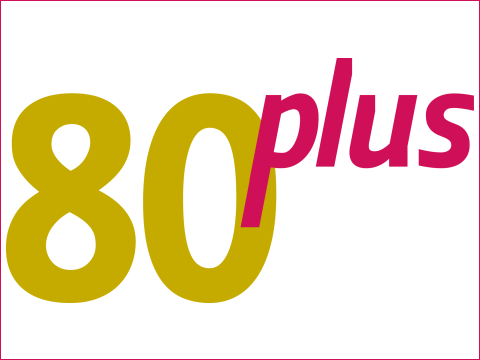 Logo 80plus - Gesundheitliche und pflegerische Versorgung hochaltriger Menschen