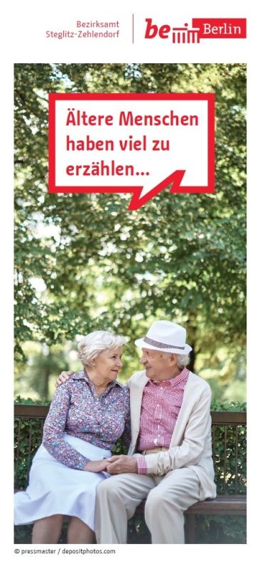 Bildvergrößerung: Ältere Menschen haben viel zu erzählen...