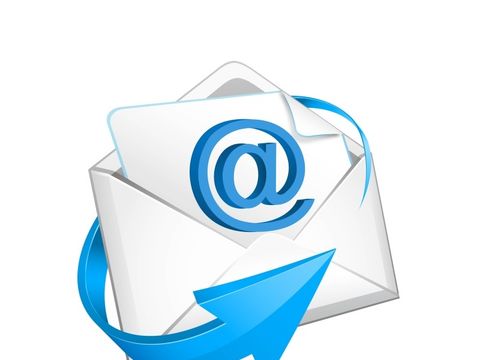 Symbol zum Versenden von E-Mails