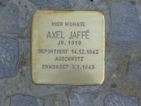 Stolperstein für Alex Jaffé