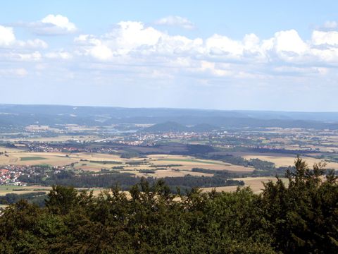 Bildvergrößerung: Blick vom Schwalbental ins Werraland im Partnerlandkreis Werra-Meißner.